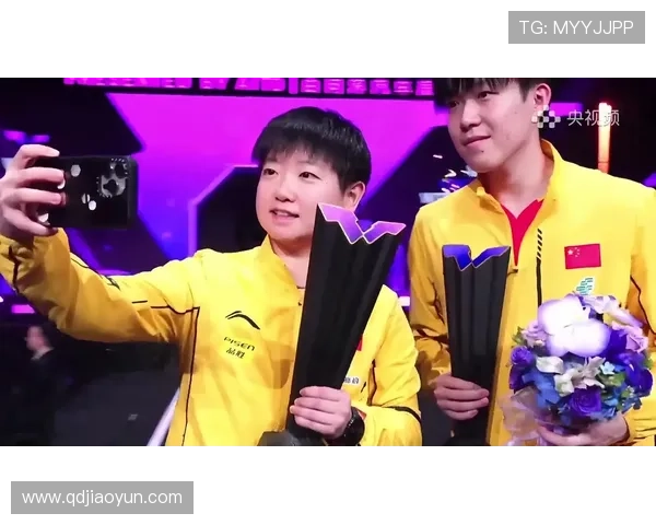 孙颖莎笑容满面 德塔文商业榜力压王楚钦